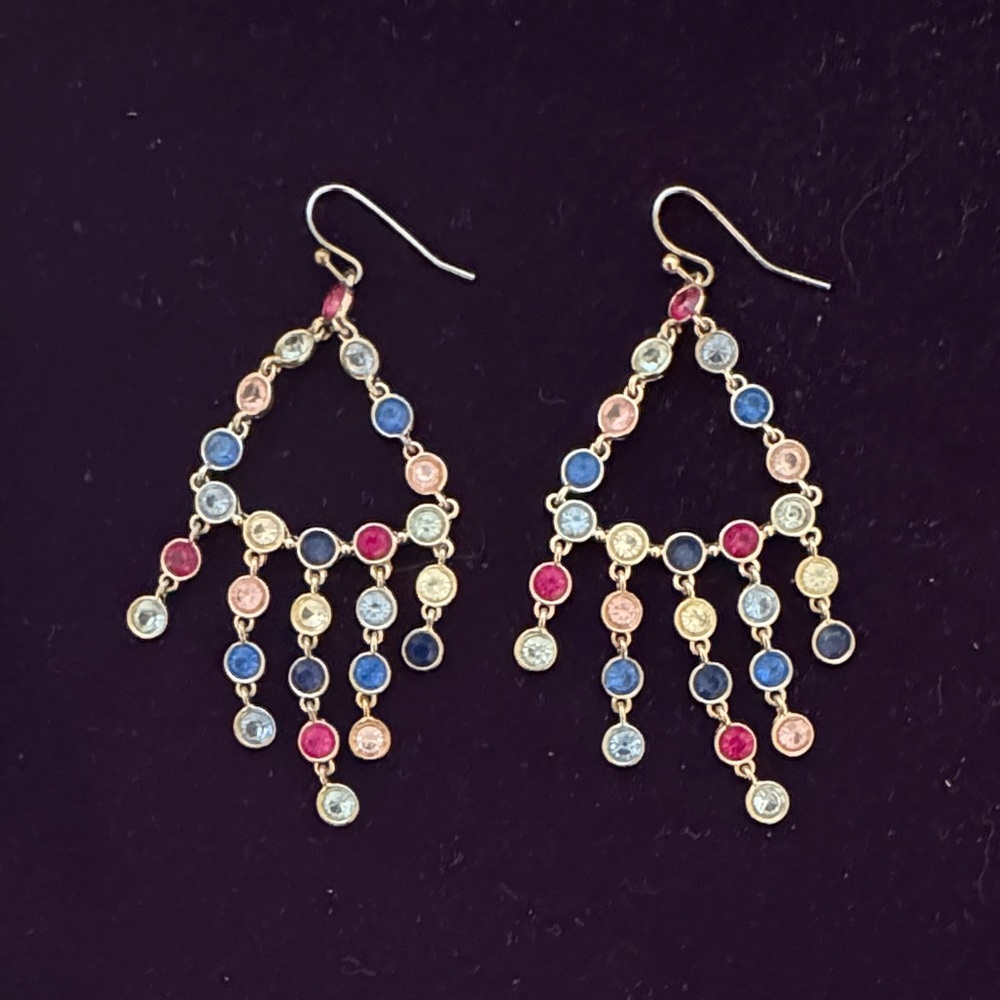 Loft Multi-Color Dangle Earrings